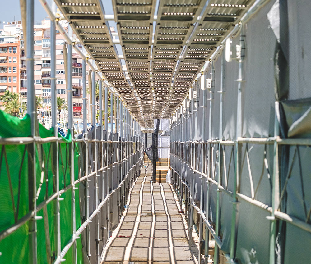 Passagengerüst in Kufstein